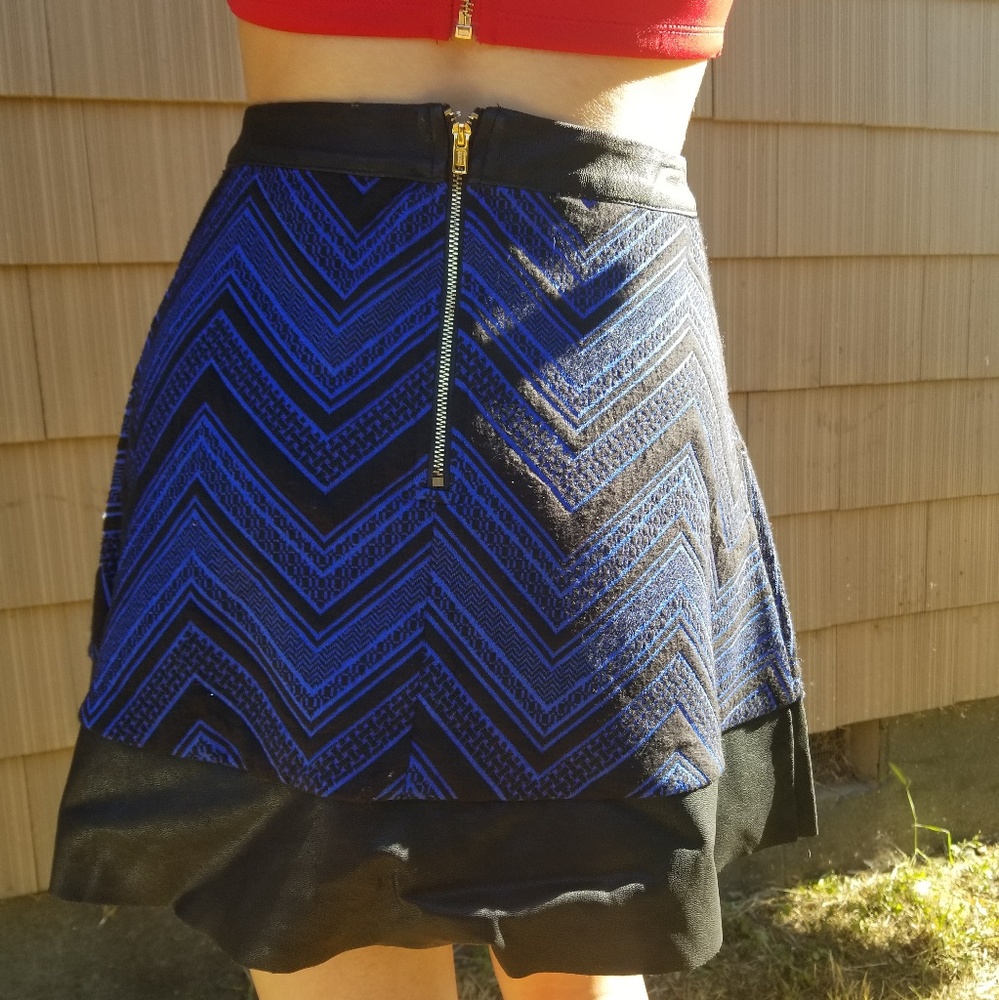 patterned skirt
